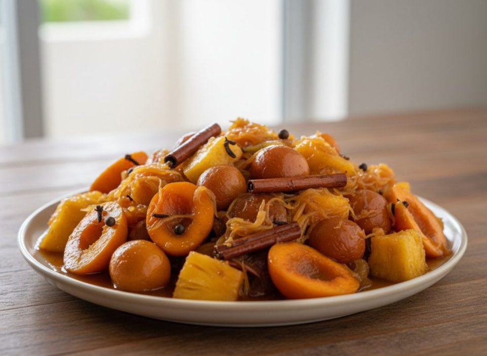 Receta de Almíbar