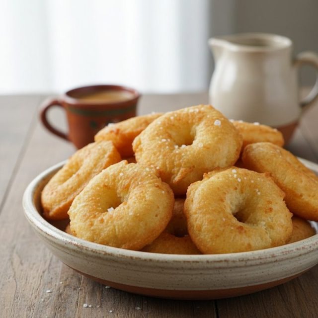 Receta de Almojábanas de arroz y queso