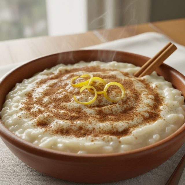 Receta de Arroz con leche cremoso a la peruana