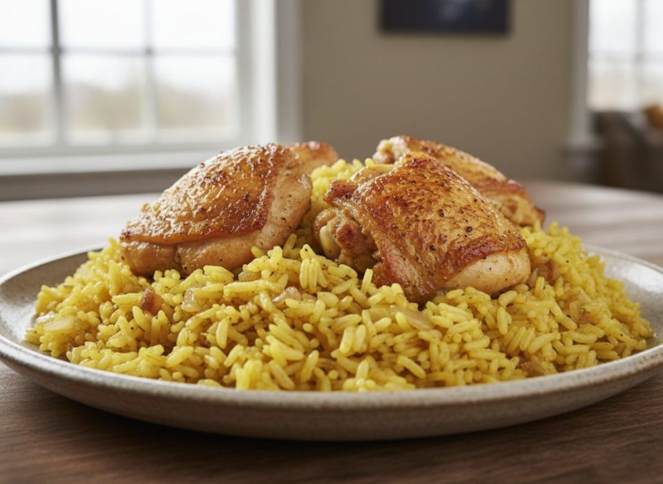 Receta de Arroz con pollo