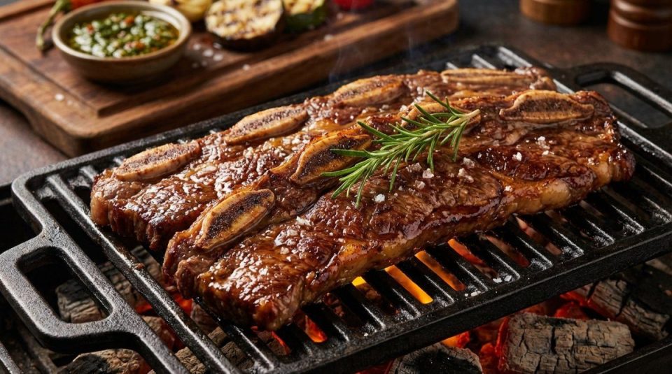 Asado a la parrilla