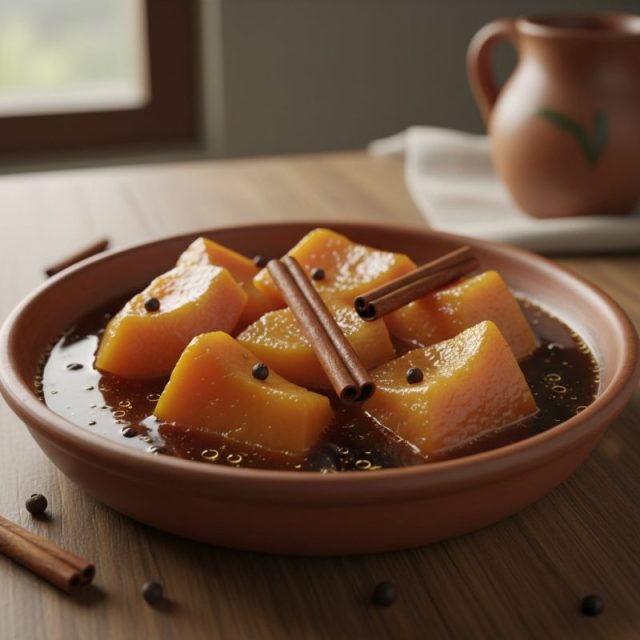 Receta de Ayote en Miel