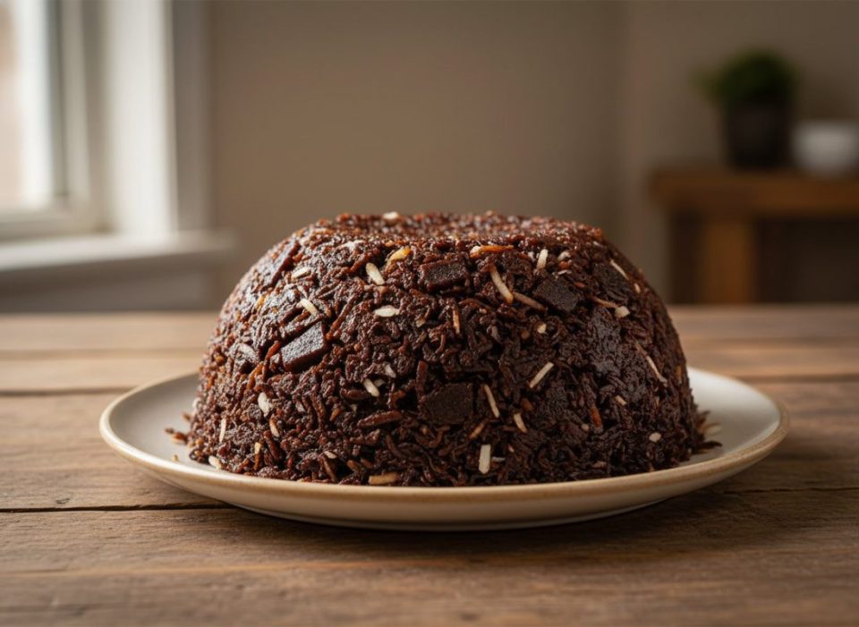 Receta de Cajeta de coco negra