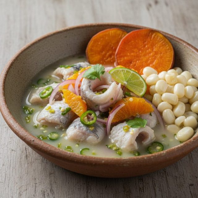 Receta de Ceviche de Pejerrey