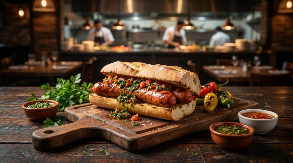 Chorizo al pan