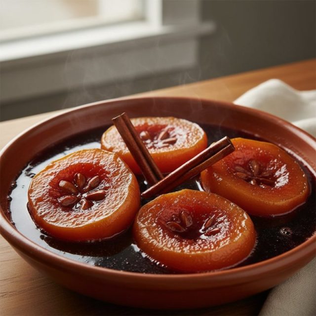 Receta de Coayote en almíbar con canela y kola