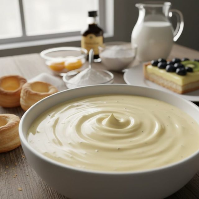 Receta de Crema pastelera clásica