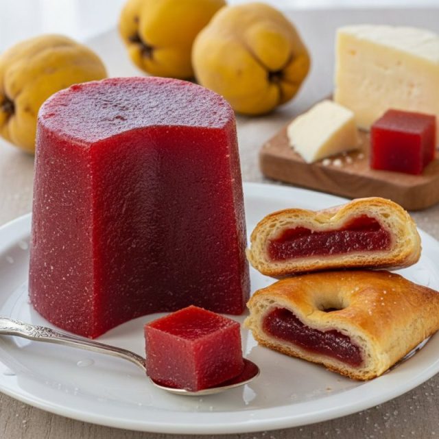 Receta de Dulce de membrillo rojo (pasta tradicional)