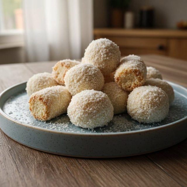 Receta de Dulces de coco con leche en polvo