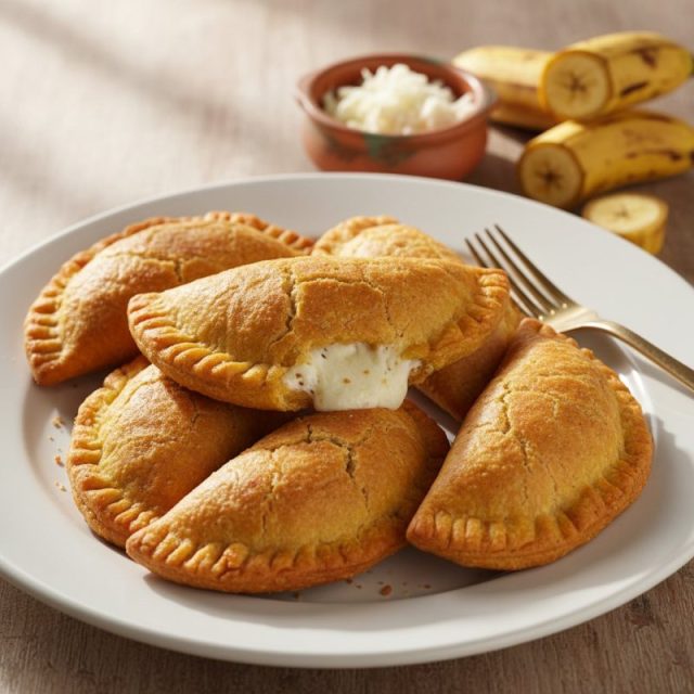 Receta de Empanadas de plátano maduro