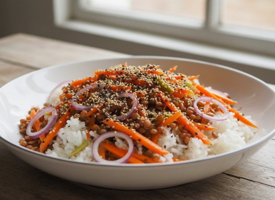 Receta de Ensalada china crujiente