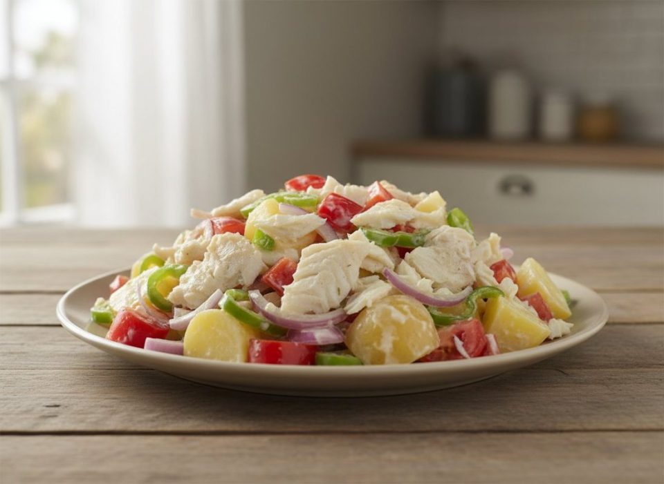 Receta de Ensalada de bacalao