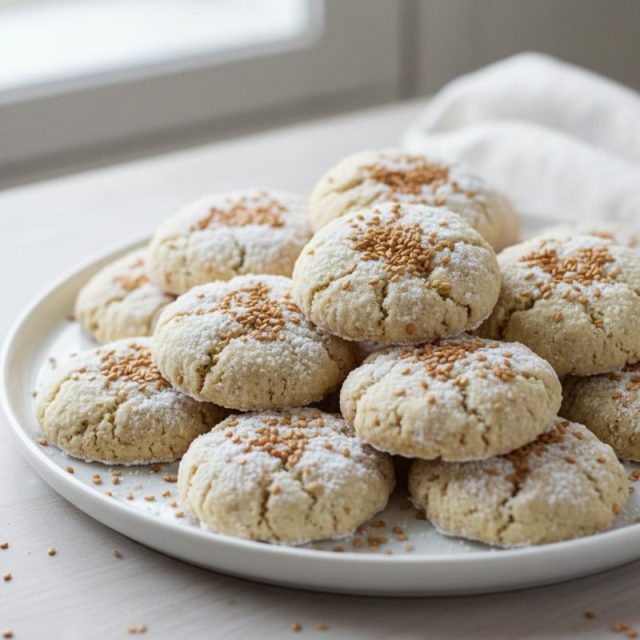 Receta de Galletitas de boda con ajonjolí