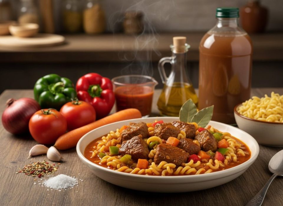 Guiso de fideo