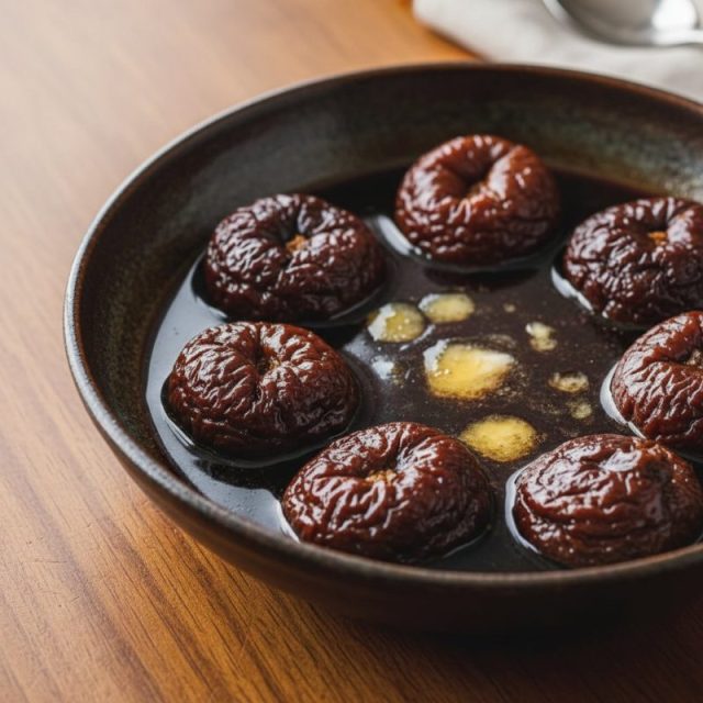Receta de Higos secos en almíbar de tannat