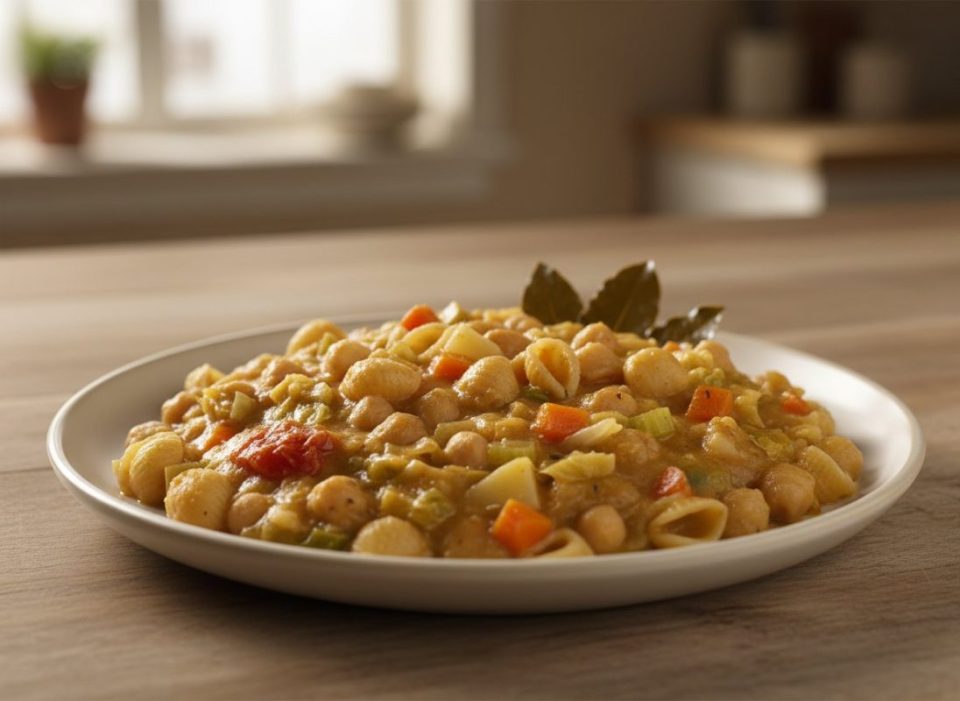 Receta de krèm pwa chich (crema de garbanzos)
