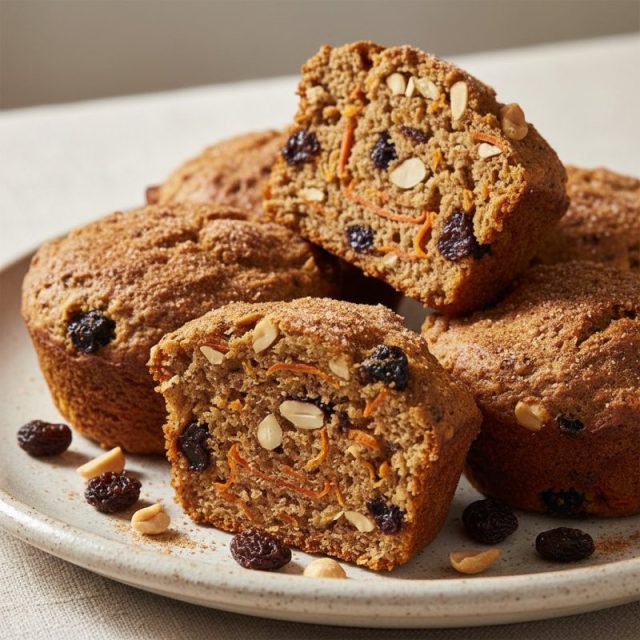 Receta de Magdalena de zanahoria