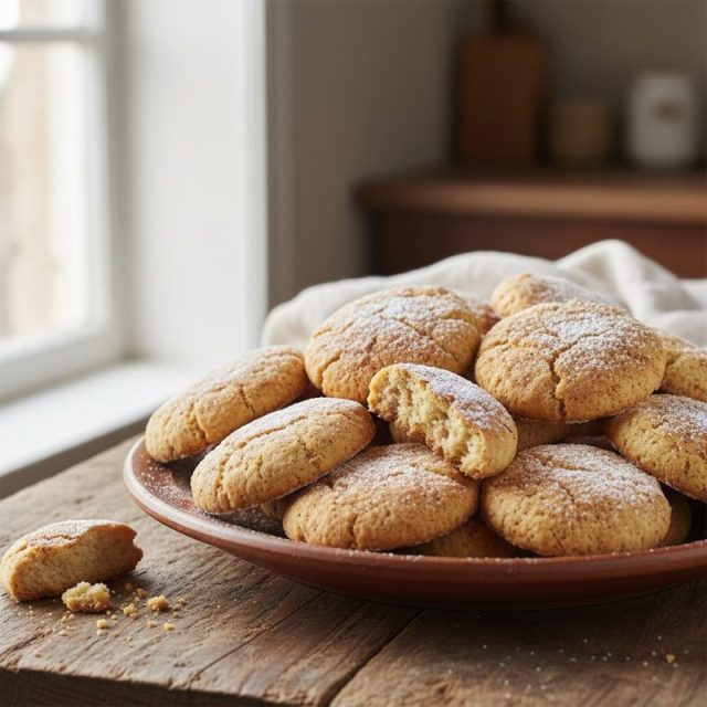Receta de Mantecados tradicionales (galletitas quebradizas)