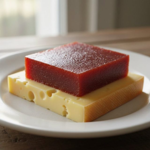 Receta de Martín Fierro: queso y membrillo