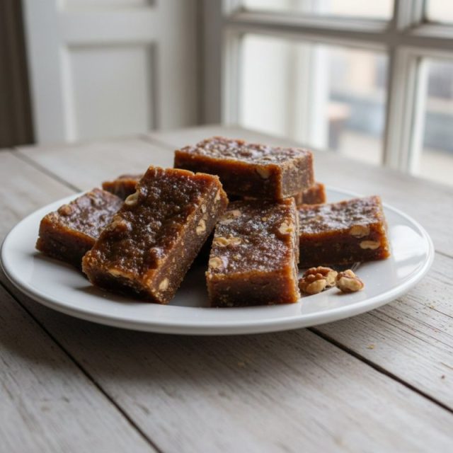 Nogadas de panela y tocte (dulce tradicional)