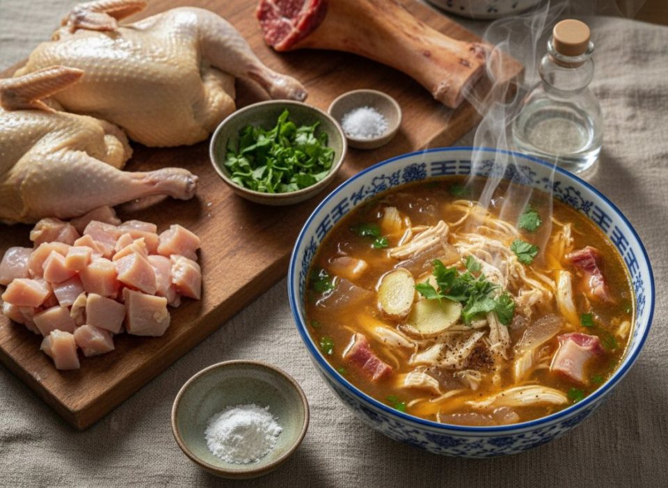 Receta de Sopa de aleta de tiburón