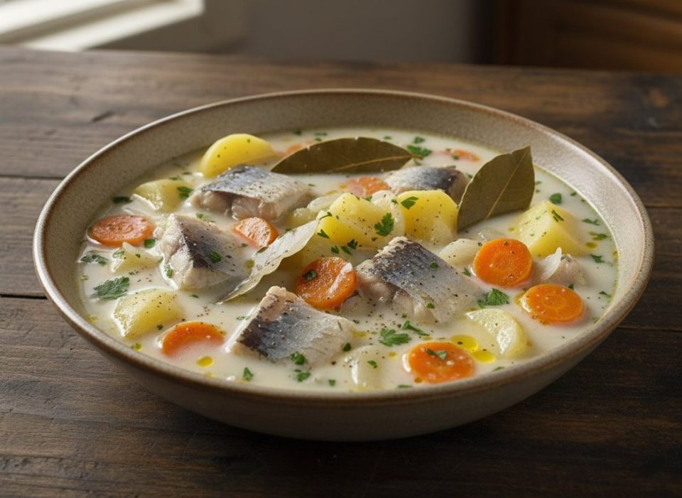 Receta de Sopa de Arenque