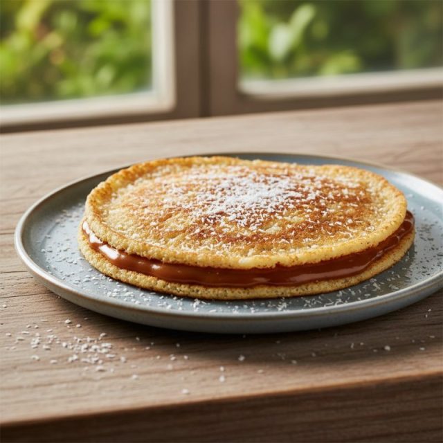 Receta de Tapioca de mandioca en sartén