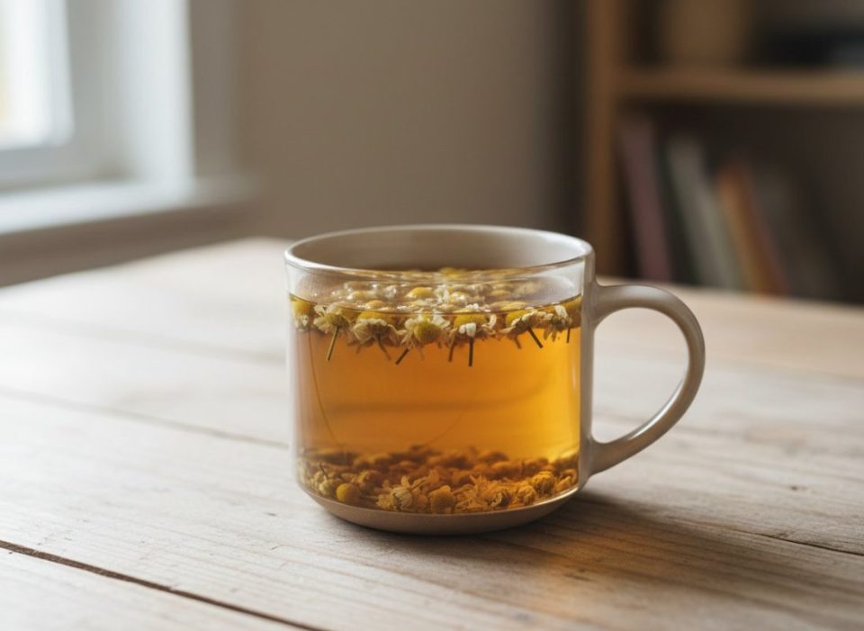 Receta de Té de manzanilla (infusión clásica)