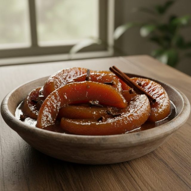 Receta de Tiras de toronja en miel de panela