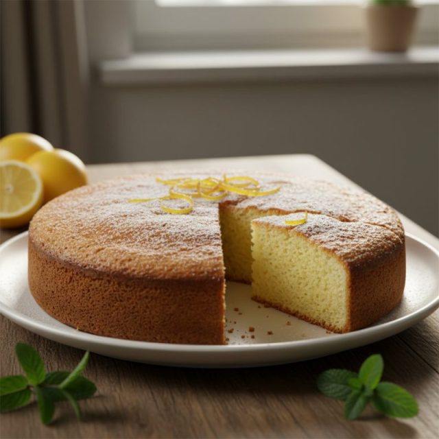 Receta de Torta rápida de limón
