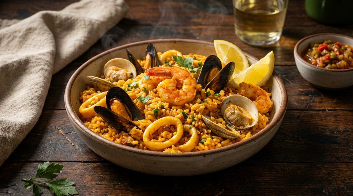 Arroz con mariscos