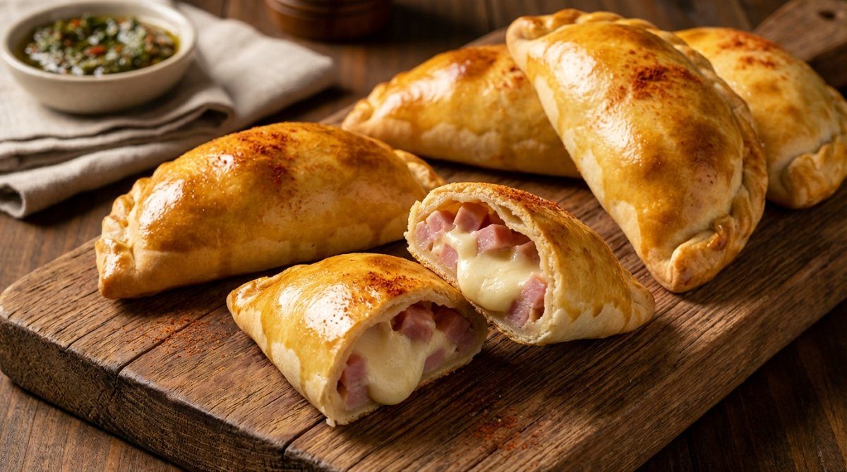 Empanadas de jamón y queso