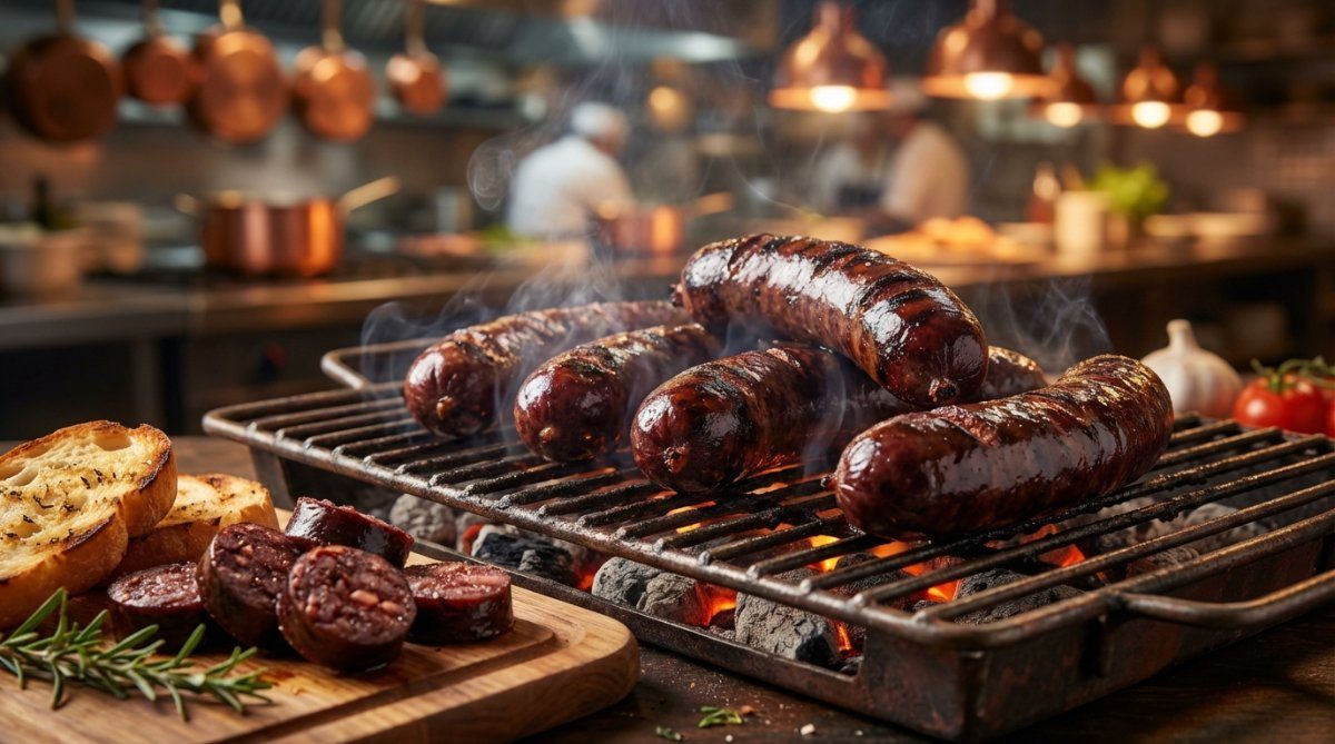 Morcilla dulce a la parrilla