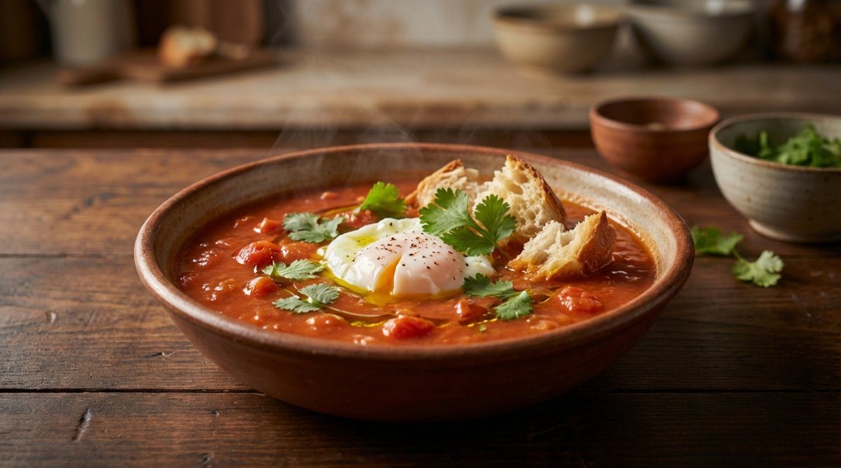 Sopa de Tomate à Alentejana